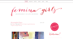 Desktop Screenshot of feminagirls.com